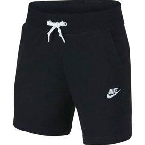 Nike NSW SHORT FT CLASSIC černá L - Dámské šortky