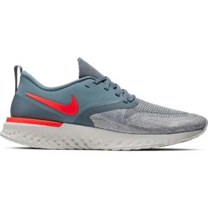 Nike ODYSSEY REACT FLYKNIT 2 modrá 7.5 - Pánská běžecká obuv