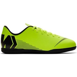 Nike JR MERCURIALX VAPOR 12 CLUB IC světle zelená 1.5 - Dětské sálovky