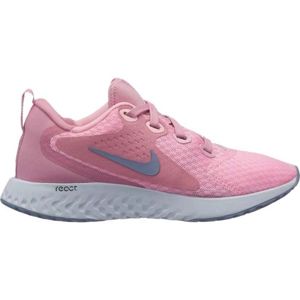 Nike REBEL LEGEND REACT růžová 6.5Y - Dívčí běžecká obuv