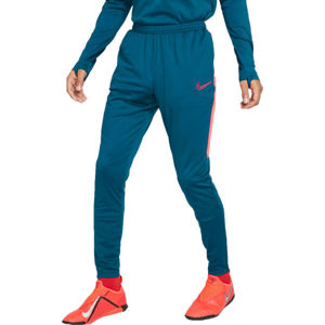 Nike DRY ACDMY PANT KPZ M Pánské fotbalové kalhoty, Modrá,Lososová, velikost