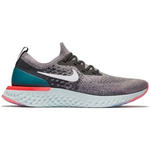 Nike EPIC REACT FLYKNIT šedá 8.5 - Pánská běžecká obuv