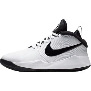 Nike TEAM HUSTLE bílá 6.5Y - Dětská basketbalová obuv