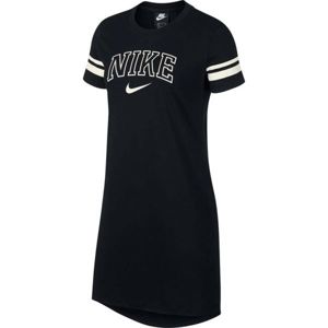 Nike NSW DRESS VRSTY černá L - Dámské šaty