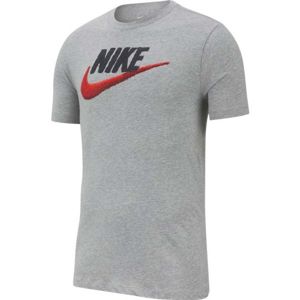 Nike NSW TEE BRAND MARK M šedá 2xl - Pánské tričko