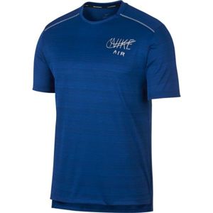 Nike M DRY MILER TOP SS GX HBR tmavě modrá L - Pánské sportovní triko