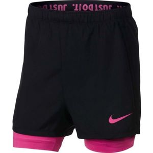 Nike DRY 2IN1 SHORT černá M - Dívčí šortky
