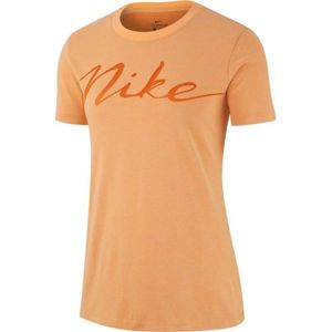 Nike DRY TEE DFC XDYE oranžová M - Dámské tričko