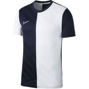 Nike DRY ACDMY TOP SS AOP M modrá M - Pánské tričko