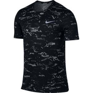Nike BRTHE RAPID TOP SS PR černá XL - Pánské běžecké triko
