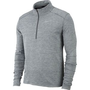 Nike PACER Pánské běžecké triko s dlouhými rukávy, šedá, velikost XXL