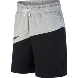 Nike NSW SWOOSH SHORT FT šedá XL - Pánské kraťasy