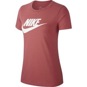 Nike NSW TEE ESSNTL ICON FUTUR W oranžová M - Dámské tričko