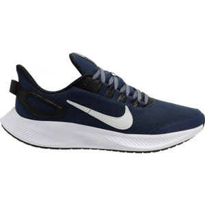 Nike RUNALLDAY 2 Pánská běžecká obuv, Tmavě modrá,Bílá,Černá, velikost 42.5