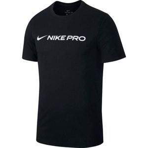 Nike DRY TEE NIKE PRO Pánské tričko, černá, velikost XL