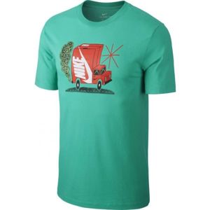Nike NSW SS TEE SSNL APP 1 M zelená L - Pánské tričko