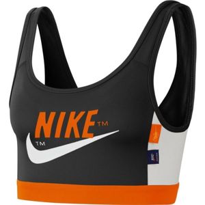 Nike SWOOSH ICNCLSH BRA PAD černá XS - Dámská sportovní podprsenka