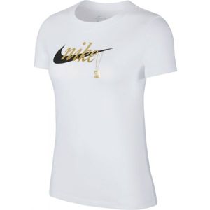 Nike NSW TEE SPORT CHARM bílá M - Dámské tričko
