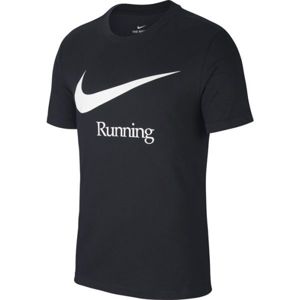 Nike DRY RUN HBR M černá XXL - Pánské běžecké tričko