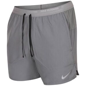 Nike DRI-FIT STRIDE Pánské běžecké šortky, šedá, veľkosť S