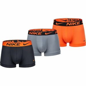 Nike ESSENTIAL MICRO Pánské boxerky, oranžová, velikost S