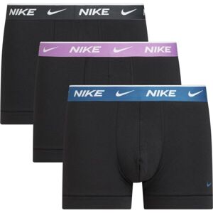 Nike EDAY COTTON STRETCH Pánské boxerky, černá, velikost S
