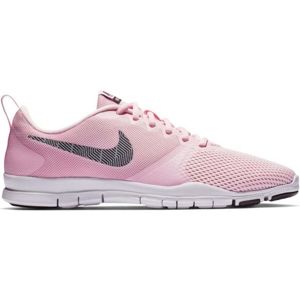 Nike FLEX ESSENTIAL TRAINING W Dámská tréninková obuv, Růžová,Tmavě šedá,Bílá, velikost 8