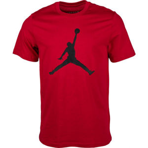 Nike J JUMPMAN SS CREW M červená S - Pánské tričko