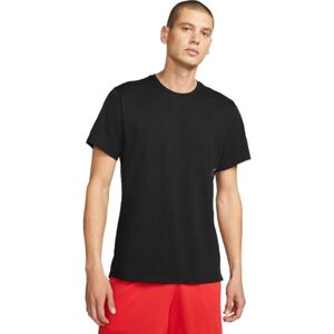 Nike DRI-FIT Pánské sportovní tričko, černá, velikost S