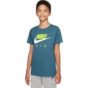 Nike AIR Chlapecké tričko, modrá, velikost XL