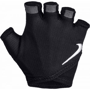 Nike ESSENTIAL FIT GLOVES Dámské fitness rukavice, černá, velikost L