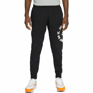 Nike SPORTSWEAR JDI Pánské tepláky, Černá,Bílá, velikost