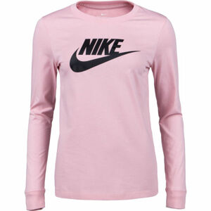 Nike SPORTSWEAR Dámské triko s dlouhým rukávem, růžová, velikost M