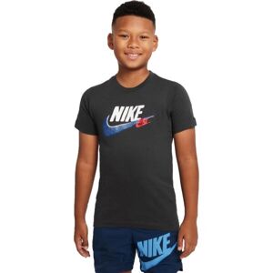 Nike SPORTSWEAR Chlapecké tričko, tmavě šedá, velikost