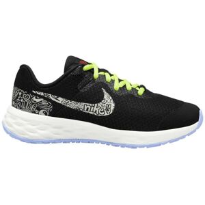 Nike REVOLUTION 6 NN JP Dětská běžecká obuv, černá, velikost 39