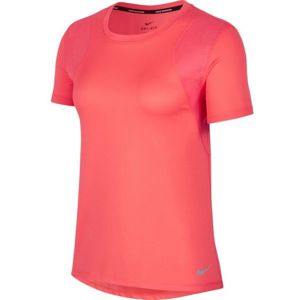 Nike RUN TOP SS oranžová S - Dámské běžecké triko