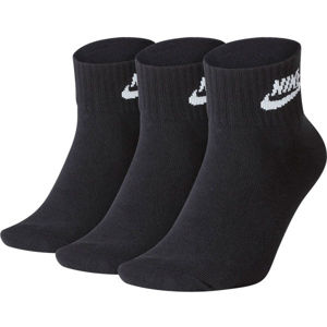 Nike NSW EVRY ESSENTIAL ANKLE U černá M - Ponožky
