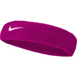 Nike SWOOSH HEADBAND růžová NS - Čelenka