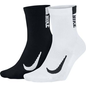 Nike MULTIPLIER bílá XL - Běžecké ponožky