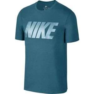 Nike TEE NIKE BLOCK modrá 2xl - Pánské tričko
