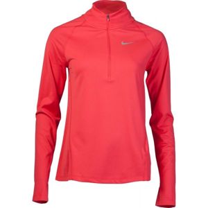 Nike TOP CORE HZ MID W červená S - Dámský běžecký top