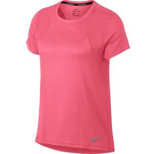 Nike TOP SS RUN růžová S - Dámský běžecký top