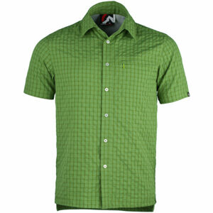 Northfinder BRILEN Pánská košile, Zelená,Khaki, velikost