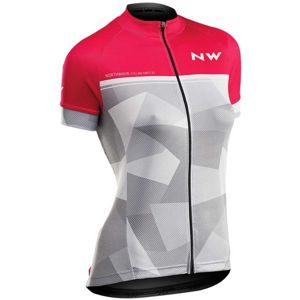 Northwave ORIGIN W růžová XL - Dámský dres na kolo
