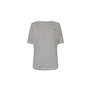 O'Neill LW ESSENTIALS O/S T-SHIRT Dámské tričko, Černá,Bílá, velikost XL