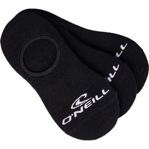 O'Neill FOOTIE 3PK Unisex ponožky, černá, velikost 39-42
