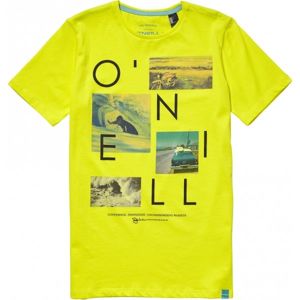O'Neill LB NEOS S/SLV T-SHIRT žlutá 176 - Chlapecké tričko