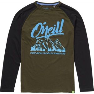 O'Neill LB OCEANSIDE L/SLV T-SHIRT hnědá 164 - Clapecké triko s dlouhým rukávem