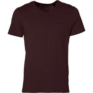 O'Neill LM JACK'S BASE V-NECK T-SHIRT fialová S - Pánské tričko