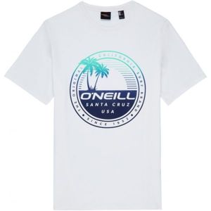 O'Neill LM PALM ISLAND  T-SHIRT bílá S - Pánské tričko